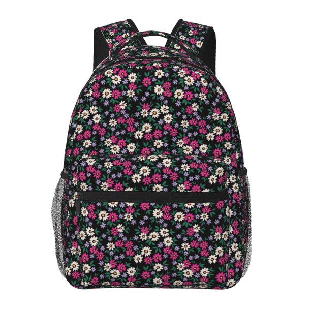 Easygdp Daisies Flowers Mochila Ergonómica Versátil para Laptop - Múltiples Bolsillos, Correas Ajustables, Unisex para Escuela, Viajes y Actividades al Aire Libre-One Size