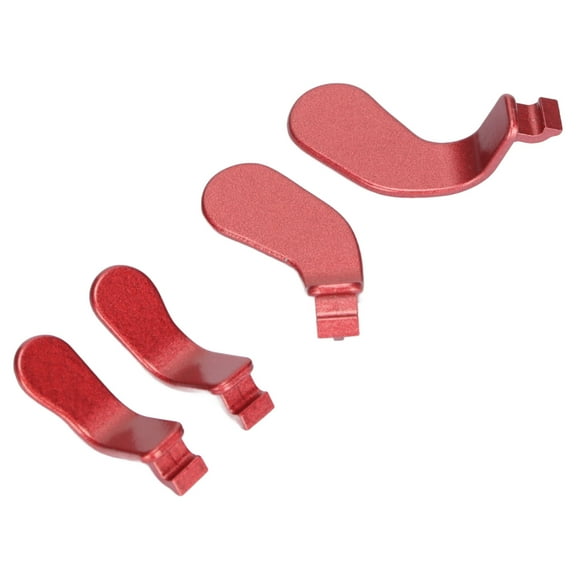 Controller Paddles, Professional Easy To Replace Trigger Paddles 4pcs Red For One Elite Series 2