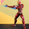 thumbnail image 3 of Avengers Super Alloy Iron Man Action Figure Comic Character Model Toy Desktop Ornament 6.3 inch, 3 of 3