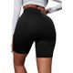 thumbnail image 2 of Pantalones cortos de ciclismo para mujer elásticos de cintura alta Negro puro XS Negro puro XS Xishao ropa, 2 of 2