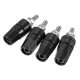 thumbnail image 1 of Conector de terminal de amplificador Uxcell, jack de altavoz negro, 1 of 5