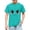 Mint Green, variant on 100% Cotton Boys Funny Angry Face Graphic T-Shirt Soft Crewneck Tee for Kids Ages 4-12 Green,Size 9 T