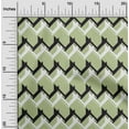 thumbnail image 1 of oneOone Soie Tabby Tissu Chevron Géométrique Tissu BTY 42 Pouces de Large, 1 of 4