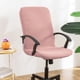 thumbnail image 5 of Funda Giratoria para Silla de Ordenador Spandex, Funda de Asiento Extraíble, Funda para Sillón, para Silla Elásticas Antipolvo para Perros , Rosa BLESIY Cubierta de asiento, 5 of 8