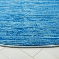 thumbnail image 3 of SAFAVIEH Vision Adrasteia Distressed Area Rug, Blue, 3' x 3' Round, 3 of 8