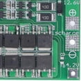 thumbnail image 3 of Carte de protection de batterie, module de charge et de décharge équilibré 3S 60A 12,6V BMS pour batterie au lithium, 3 of 4