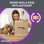 FRONTLINE Plus for Dogs Flea & Tick Medium Breed Dog Spot Treatment, 23 - 44 lbs, 8 Count