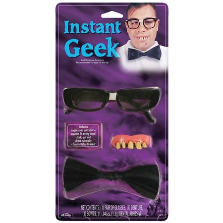 Geek Boy Instant Costume Adult Halloween Costume