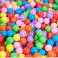 thumbnail image 4 of Topchances 200Pcs Colorful Pit Balls, Non-Toxic BPA-Free Ocean Balls for Baby Kid Pool Tent Swim, 4 of 11