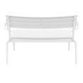thumbnail image 5 of Compamia Paris Outdoor Bench White, 5 of 6