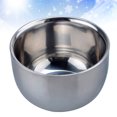 thumbnail image 2 of Bol de Rasage en Acier Inoxydable Bol Pétillant Durable Tasse à Savon de Rasage Accessoire de Rasoir pour Hommes, 2 of 5