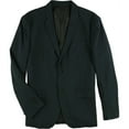 thumbnail image 2 of Kenneth Cole Mens Solid Two Button Blazer Jacket, Blue, X-Large (Regular), 2 of 2