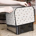 thumbnail image 7 of Sikiie Dachshund Dog Puppy Toaster Covers 2 Slice Dustproof Toaster Cover Bread Machine Cover, Dustproof Cover - 11.4" x 7.5" x 7.9", 7 of 7