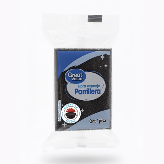 Fibra Great Value para parrillas  1 pza