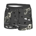 thumbnail image 2 of Kll Skeleton Unicorn Men'S Cotton Boxer Briefs Underwear-Medium, 2 of 9