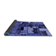thumbnail image 2 of Ahgly Company Indoor Square Patchwork Blue Transitional Area Rugs, 5' Square, 2 of 4