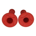thumbnail image 2 of 1 Motos 7/8" Poignées de Barre de Gel Universel pour Doux - Rouge, 2 of 10