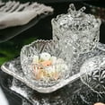 thumbnail image 5 of Crystal Glass Storage Jar With Lid, Table DecorationJewellery Jar, Candy Bowl For Christmas Wedding Valentines Gift, 5 of 9