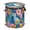 Cat Flowers, variant on Pop-Up Collapsible Laundry Hamper With Zippered Lid Dual Handles 50L Cat Flowers