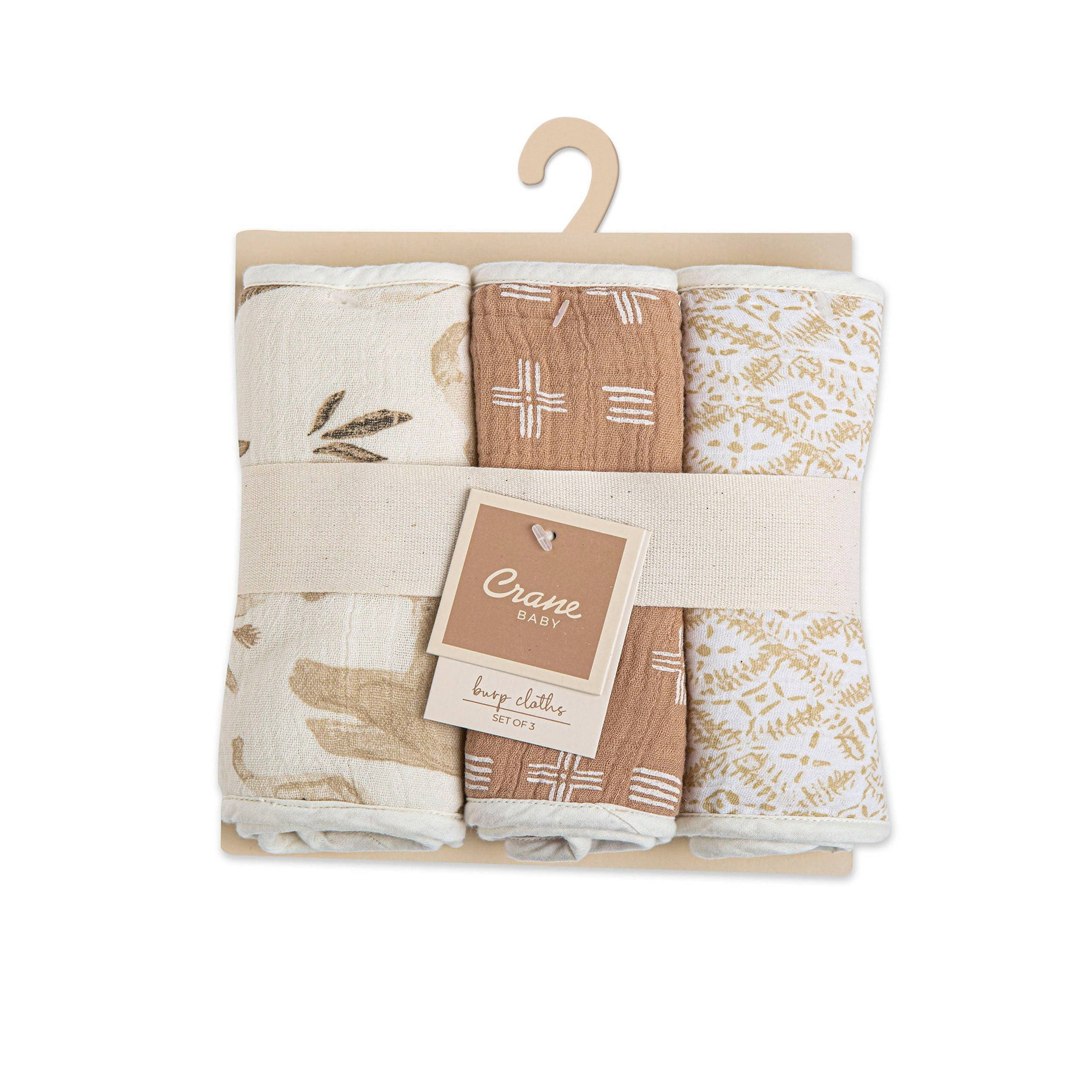 Muslin Burp Cloth Set - Kendi - 3pk