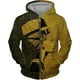 thumbnail image 5 of Sudadera con capucha y cremallera con estampado 3D del antiguo Egipto Ojo de Horus para hombre, sudaderas informales de manga larga con estampado de faraón, sudaderas holgadas, 5 of 5