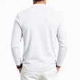thumbnail image 2 of ZIXKCGDSE Men's Long Sleeve Henley Shirts Comfortable Breathable Pullover Tops Going Out Size XL, 2 of 4