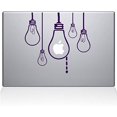 thumbnail image 1 of The Decal Guru 0190-MAC-12M-LAV Idea Light Bulbs Vinyl Sticker, 12" MacBook, Purple, 1 of 1
