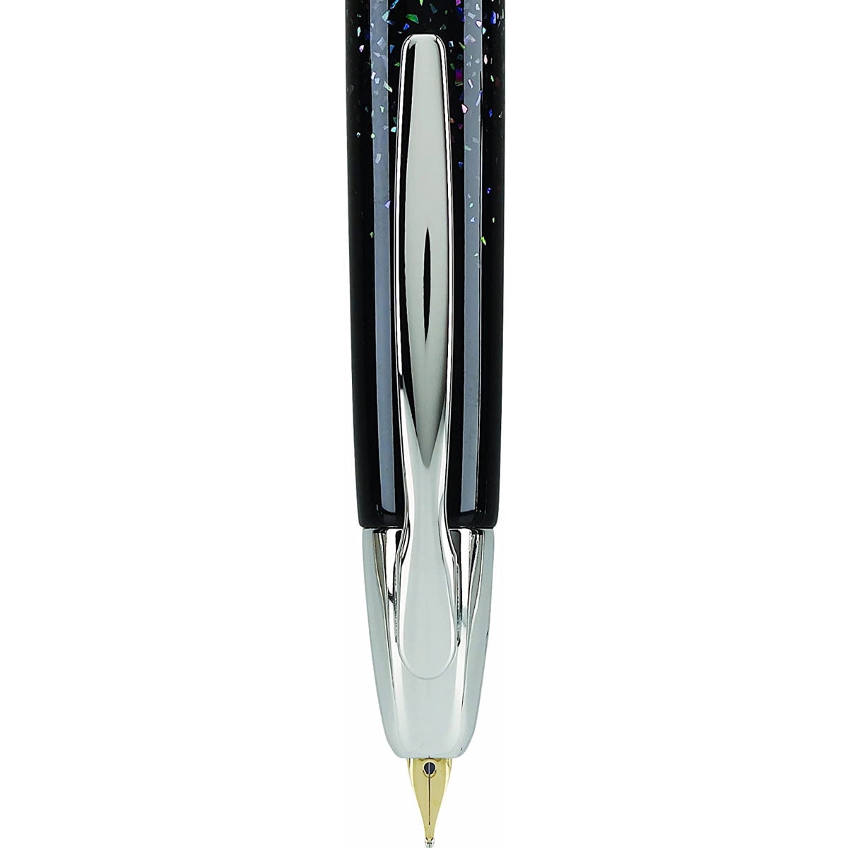 Pilot 60248 Vanishing Point Raden Galaxy Fountain Pen, Medium Nib