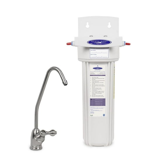 Fluoride Under Sink Water Filter System | Single | Crystal Quest