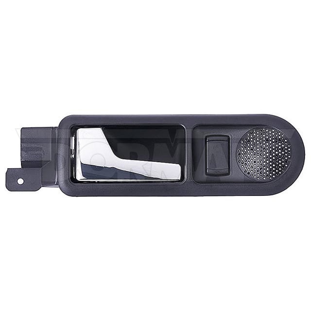 Help By Dorman Interior Door Handle 1002MX OE Replacement; Black Housing with Chrome Lever; Plastic; Boxed