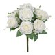thumbnail image 2 of Centro de mesa de boda con flores artificiales, aspecto vibrante, material duradero, uso versátil para oficina o fiesta, 31 cm, 2 of 6