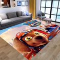thumbnail image 3 of Alfombra antideslizante de la Patrulla Canina para baño, alfombra de franela Chase Skye para sala de estar y dormitorio, alfombra para gatear con dibujos animados de Anime de la patrulla canina para n, 3 of 5
