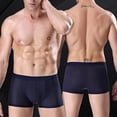 thumbnail image 3 of Men Underwear Ice silk Boxer briefs Mesh Boxer briefs, 3 of 9