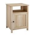 thumbnail image 2 of Woven Paths Modern Open Shelf End Table, White Oak, 2 of 7