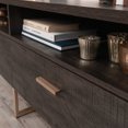 thumbnail image 5 of Modern Black Credenza Console Table - 60" Engineered Wood TV Stand with Champagne Gold Base for Living Room &amp; Home Office, Fits up to 65" TVs, 5 of 11