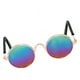 thumbnail image 4 of Gafas De Metal Para Mascotas Gafas De Sol De Moda Para Mascotas Gafas Antideslizantes Para Perros Protección Solar Gafas Retro Para Mascotas Protección Ocular Decoración Para Mascotas Gafas De Sol Advancent PT001575-03, 4 of 6