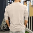 thumbnail image 6 of Vetsdori Men's Long Sleeve V-Neck Solid Color Cardigan - Gym Sports Wear (Regular Fit), 6 of 8