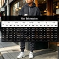 thumbnail image 3 of HAJWOH Men's Zip Up Lined Hoodie Sweatshirt And Sweatpant Jogging Casual Sports Suits Sets, 3 of 5