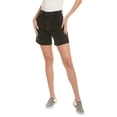 thumbnail image 2 of Triarchy womens  Ms. Florence-Mid Loved Black High-Rise Cut-Off Short, 25, Black, 2 of 4