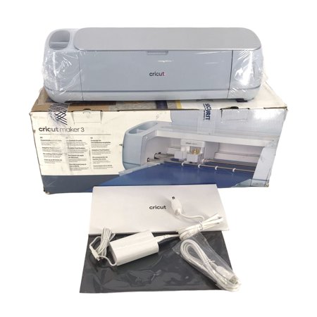 Cricut Maker 3 Smart Cutting Electronic Machine Light Blue/Silver #NO6685