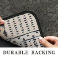 thumbnail image 6 of Beige Geometric Stripe Diamond Pattern Door Rugs,Washable Non Slip Door Mats Indoor,Decorative Door Mats,Entry Mat Indoor for Entrance,Bedroom,Kitchen,Bathroom,30"x17", 6 of 6