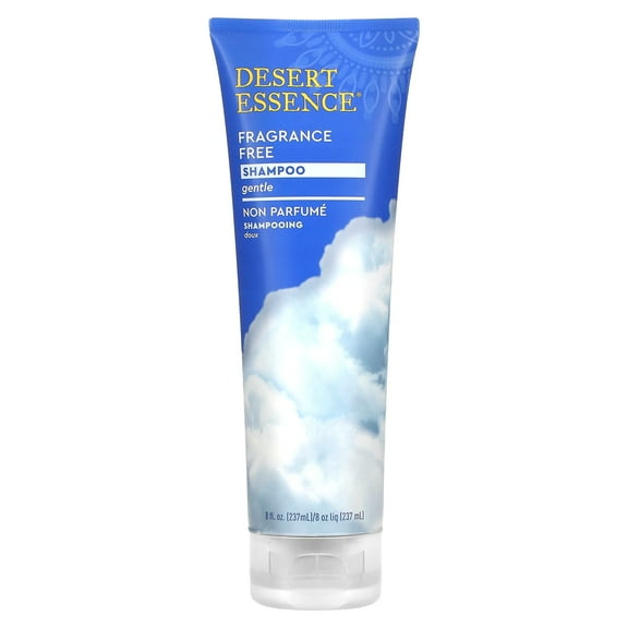 Desert Essence Fragrance Free Shampoo -- 8 fl oz Pack of 4