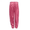 thumbnail image 4 of Otqutp Girls Sequin Sweatpants Wide Leg Sparkly Baggy Elastic Waist Performance Joggers Pants Spring Fall Track Pants, 4 of 4
