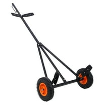 Boat Trailer Dolly, 420lbs Load Capacity, Carbon Steel Trailer Mover with 96''-116'' Adjustable Length, for Moving Kayak Motorboat Fishing Boat (420LBS)