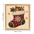 thumbnail image 4 of DIY Christmas Pearl Dimond Art Paintings Kit, Christmas Pearl Beads Art Craft for Adults Beginner, Christmas Decorations Gemstone Diamond Dots Beads, 4 of 6