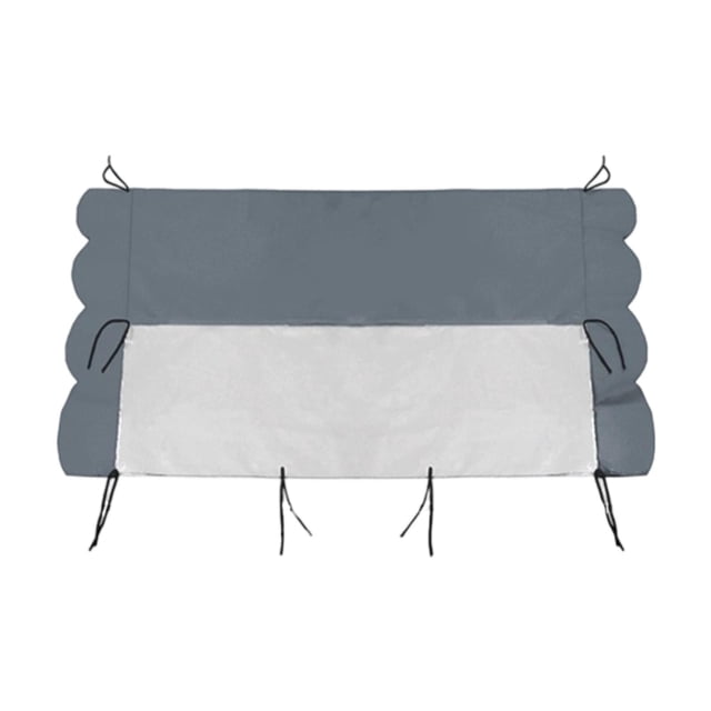 Cubierta para montacargas, toldo de malla de fácil instalación, protección solar superior Gris claro 105x125cm