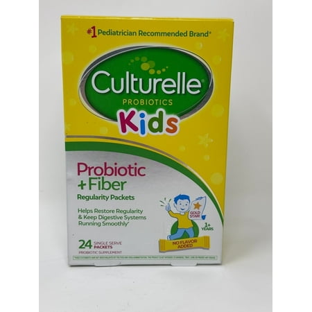 Culturelle Kids Regularity Flavorless Probiotic Powder Packets 24 ea (Pack of 2)