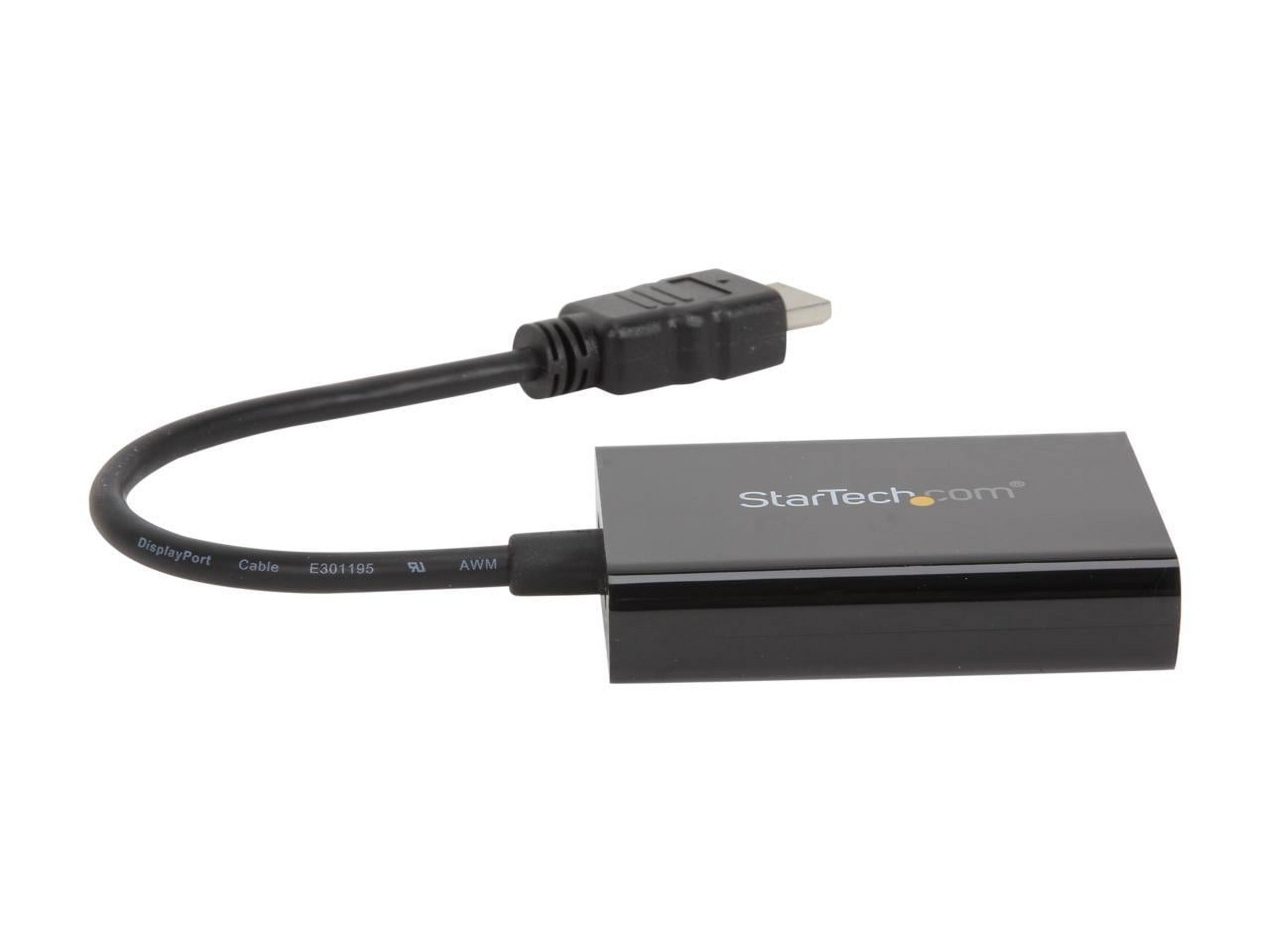 StarTech.com HD2VGAA2 HDMI to VGA Adapter - With Audio - 1080p - 1920 x 1200 - Black - HDMI Converter - VGA to HDMI Monitor Adapter - image 3 of 5