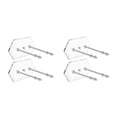 thumbnail image 4 of Estante para monopatín Naiovety 2 piezas montado en la pared organizador colgante transparente, 4 of 6