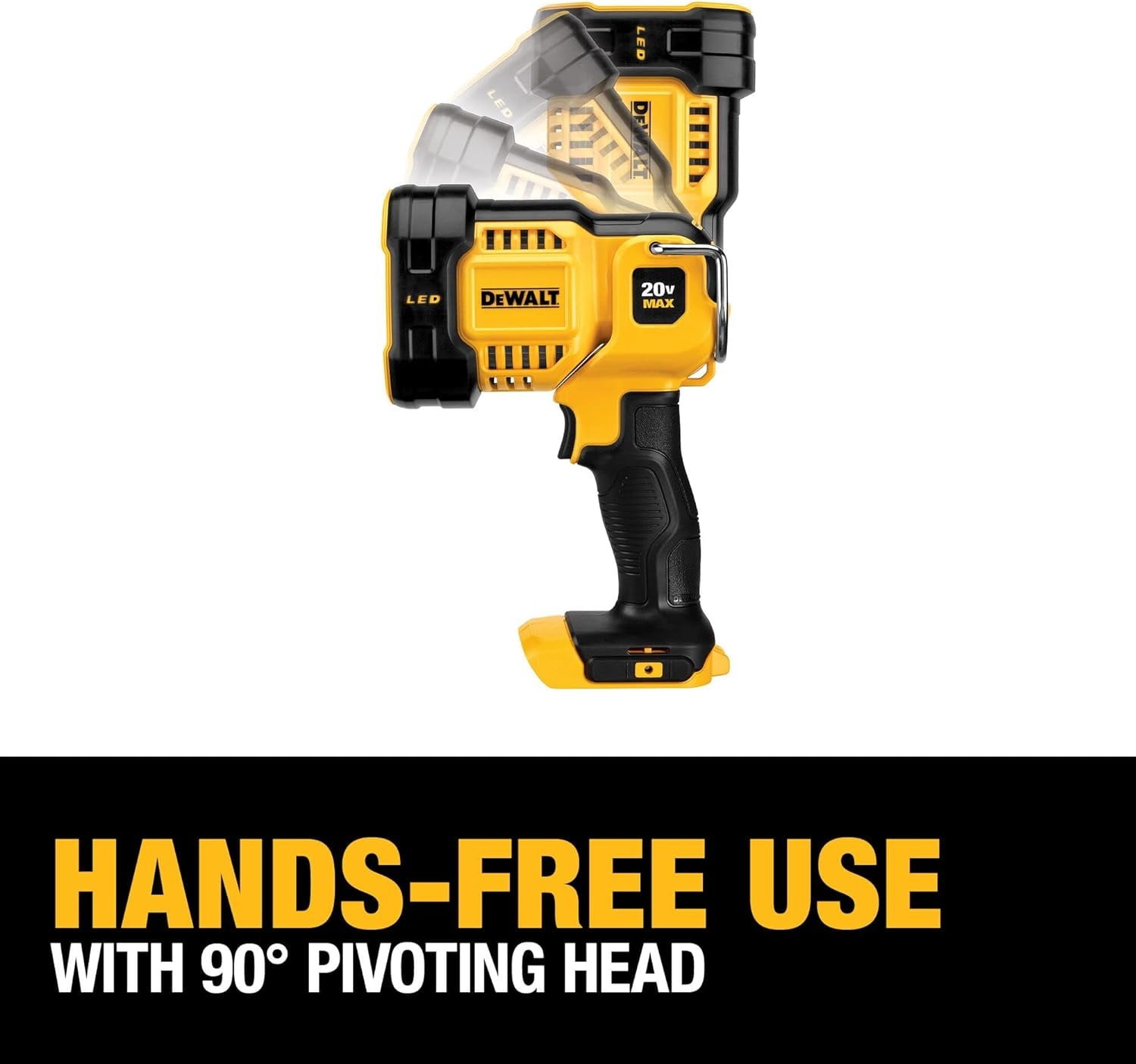 DEWALT 20V MAX LED Work Light 11 Lumens Cordless Work Light